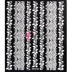 Stickere 3D pentru unghii Flower Carving Cod DP219